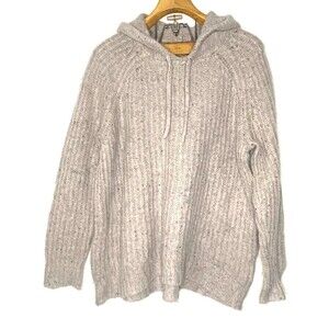 Aerie Wool Blended Hoodie Sweater